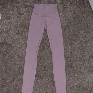 dusty pink lululemon leggings